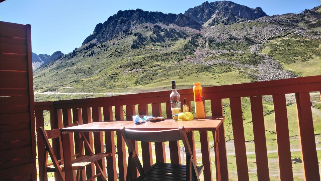STUDIO en PLEINE MONTAGNE AVEC VUE SUR MARMOTTES La Mongie Extérieur photo